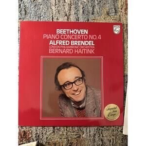 Alfred Brendel Philips 9500 254 Beethoven Piano Concerto No. 4  Haitink 1976